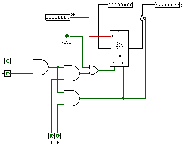 Схема ячейки памяти